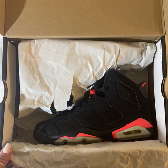 Air Jordan 6 Retro BG 'Infrared' 2014 VNDS Size 4y - Picture 9 of 10